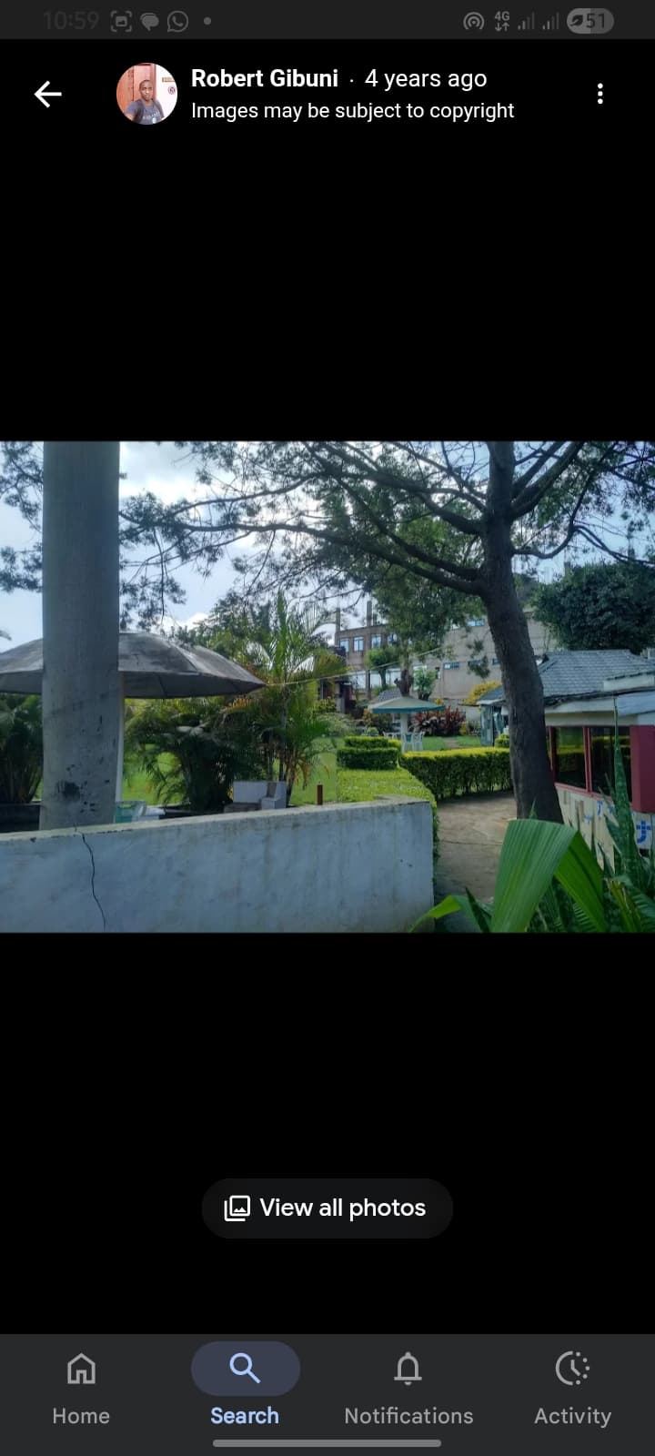 Garden view
